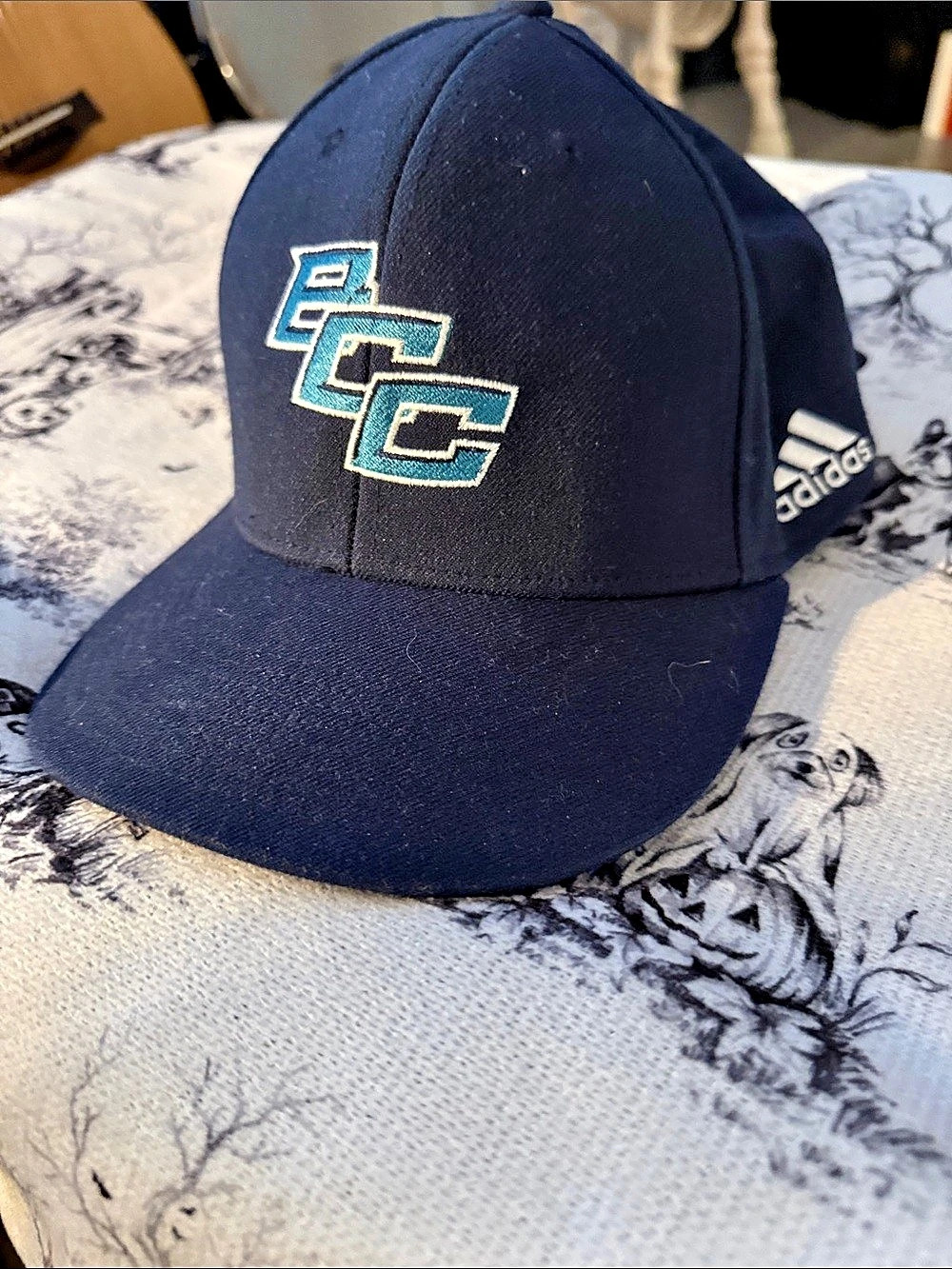Brunswick Community College Athletics adidas Blue FlexFit L/XL
